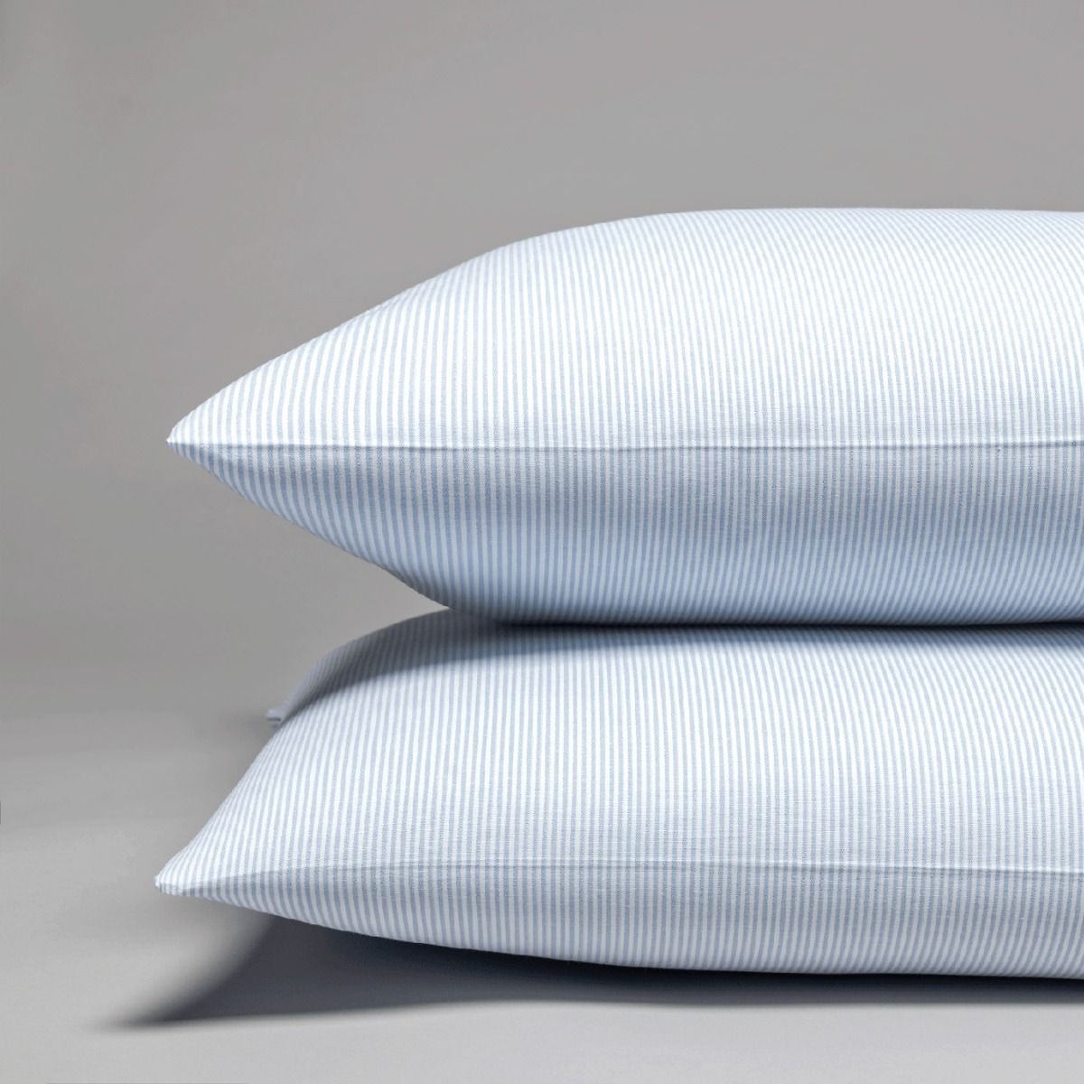 Parure de lit en percale de coton tissé teint oxford