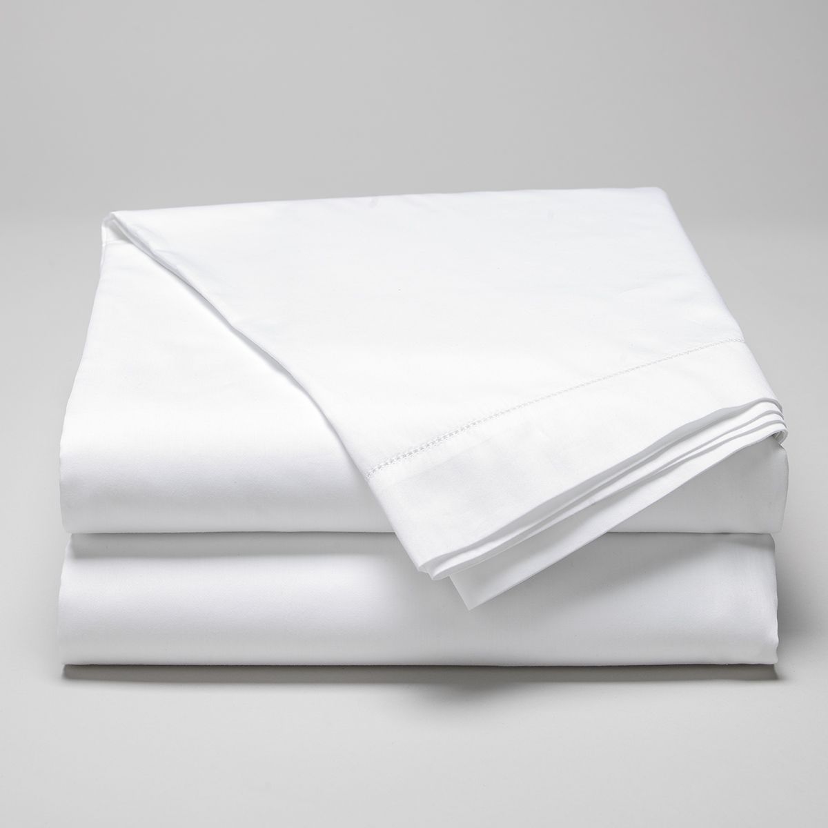 Drap Plat en satin de coton égyptien 120 fils finition jour échelle