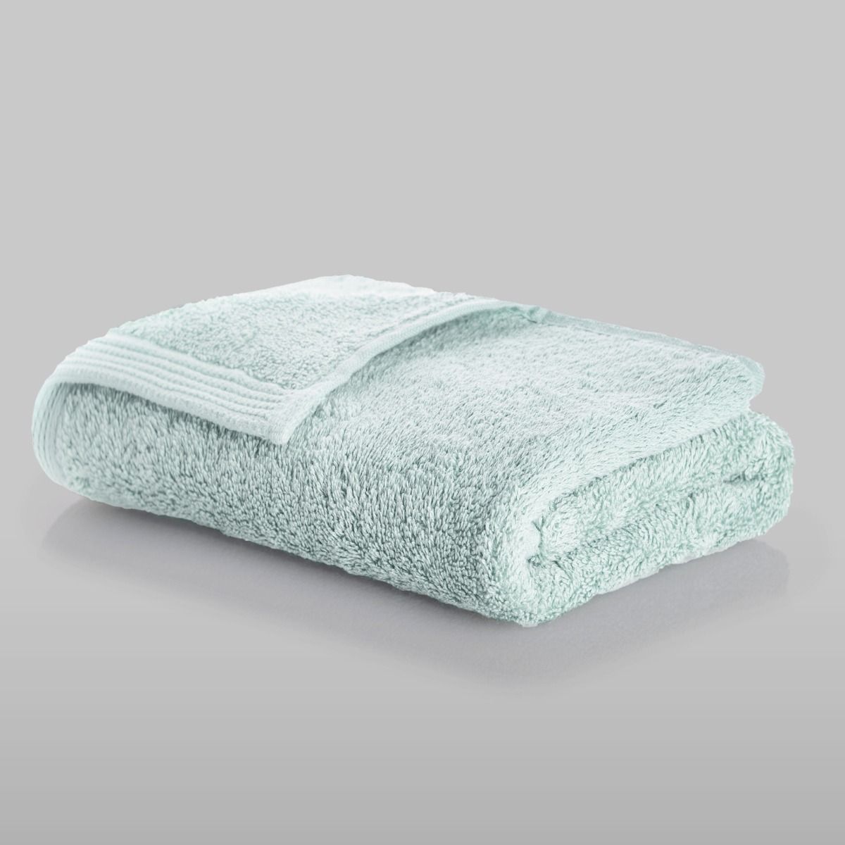 Serviette en coton peigné 580 gsm - vert d'eau