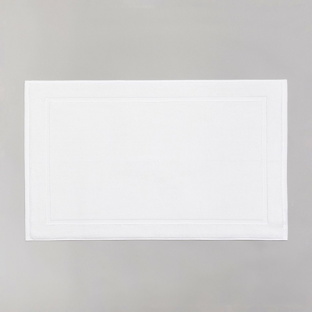 Tapis de bain en coton égyptien 1000 gsm - blanc