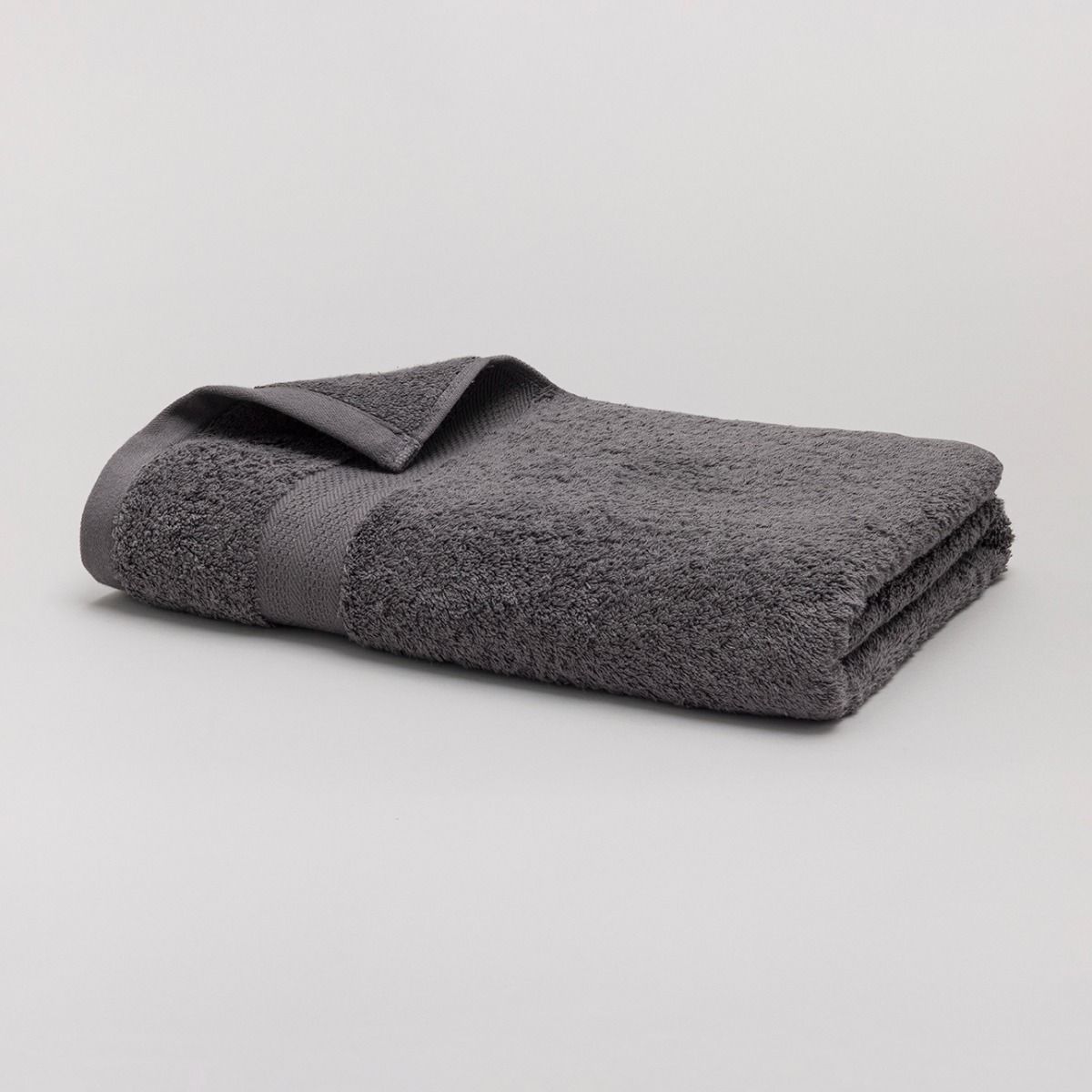 Serviette luxe en coton égyptien 600 gsm - gris