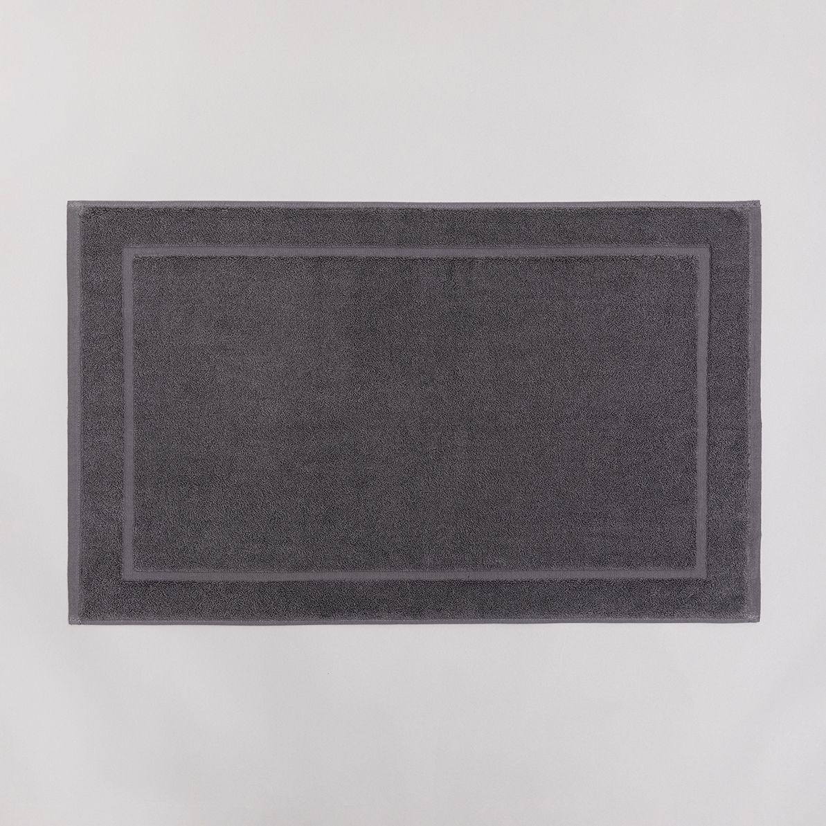 Tapis de bain en coton égyptien 1000 gsm - gris