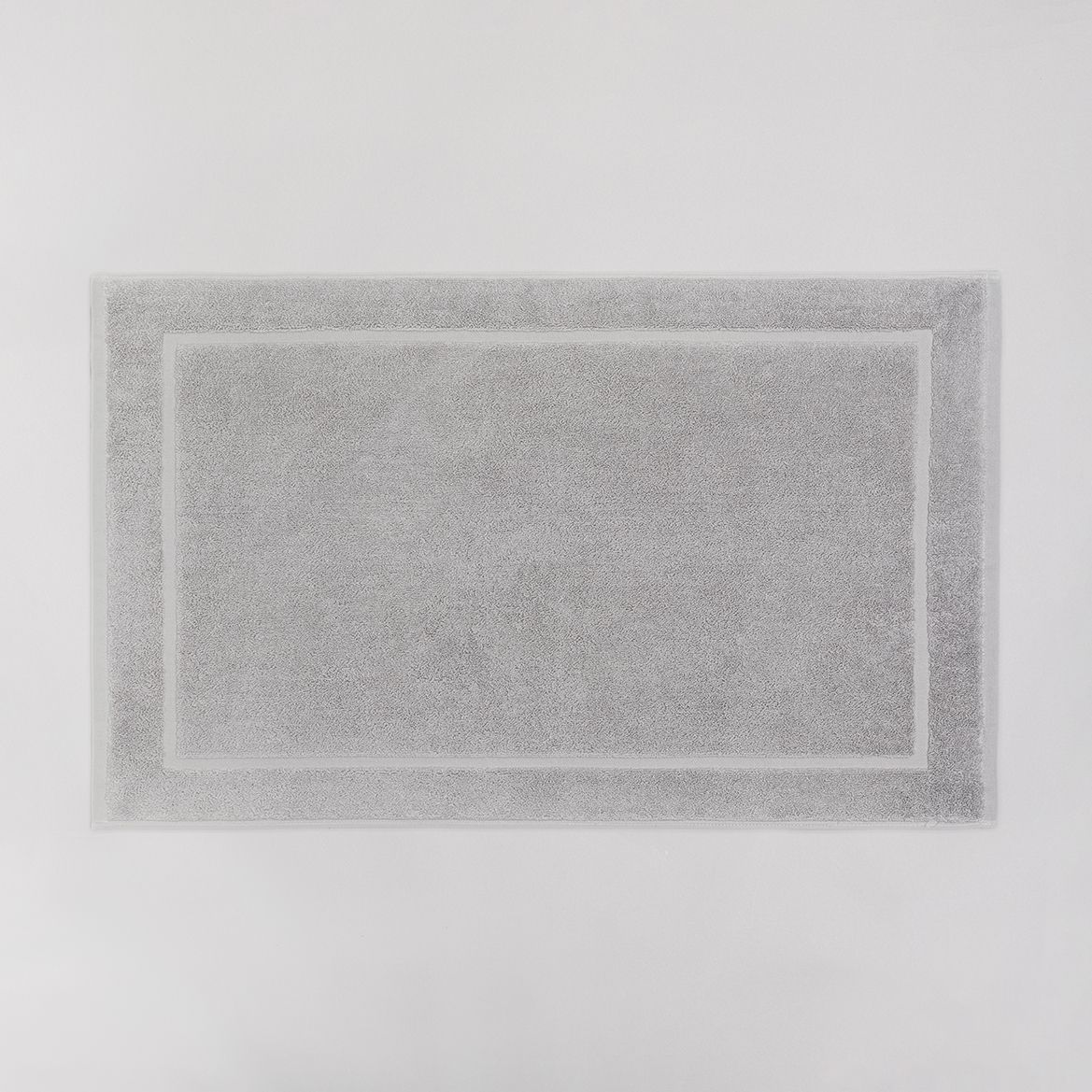 Tapis de bain en coton égyptien 1000 gsm - silver