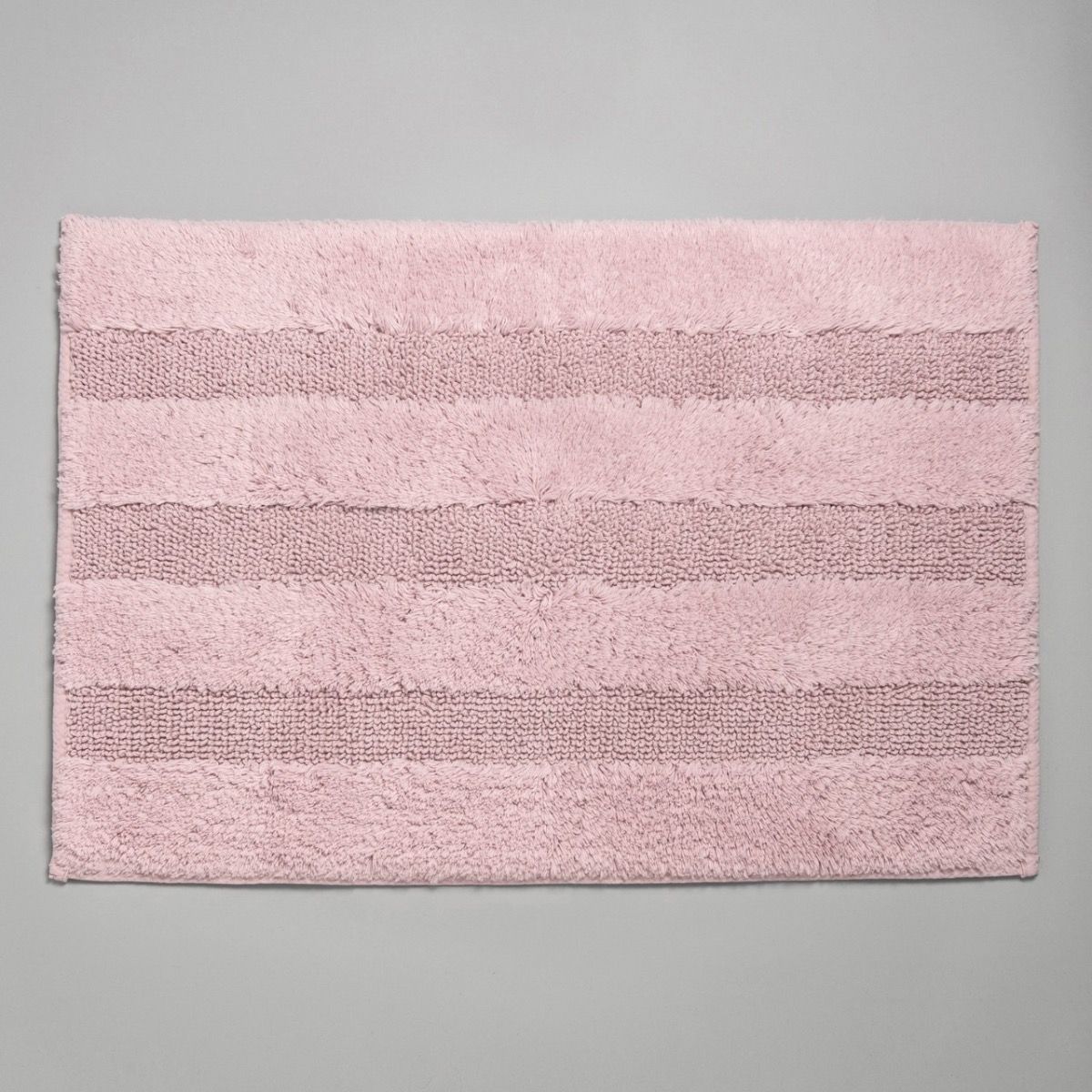 Tapis de bain en coton peigné 1700 gsm - rose poudrée